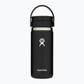 Hydro Flask Wide Flex Sip terminis buteliukas 470 ml, juodas W16BCX001