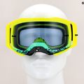 Fox Racing Airspace Horyzon fluo yellow / grey mirror 30425_130_OS dviratininkų akiniai 11