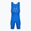 Vyriškas kombinezonas Nike Grappler Elite Singlet royal/white 2