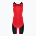 Moteriškas imtynių trikotažas Nike Weightlifting Singlet scarlet/black