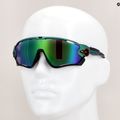 Oakley Jawbreaker spektro gama žalios/prizminės spalvos dviračių akiniai 0OO9290 13