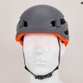Mammut Crag Sender alpinistinis šalmas pilkos spalvos 10