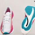 Mizuno Wave Rebellion Pro bėgimo bateliai baltos ir rožinės spalvos J1GD231721 14