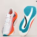 Mizuno Wave Rebellion Pro baltai oranžiniai bėgimo bateliai J1GC231701 12