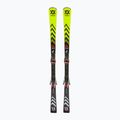 Völkl Racetiger SL Master + XComp 16 GW geltonos/juodos kalnų slidės