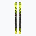 Vaikiškos kalnų slidės Völkl Racetiger Junior Pro + 7.0 VMotion Jr flo yellow/black