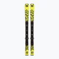 Vaikiškos kalnų slidės Völkl Racetiger Jr Yellow + Bindings 4.5 VMotion Jr 100-120 cm geltonos spalvos