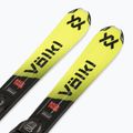 Vaikiškos kalnų slidės + apkaustai Völkl Racetiger Jr Yellow+7.0 VMotion Jr 130-160 cm 4