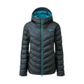Moteriška pūkinė striukė Rab Nebula Pro pilka QIO-58-BE-08