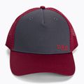 Rab Trucker Logo beisbolo kepuraitė raudonai pilka QAB-06 4
