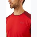 Vyriški marškinėliai Rab Force ascent red/oxblood red 4