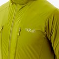 Rab Borealis vyriška softshell striukė žalia QWS-35 4
