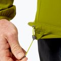 Rab Borealis vyriška softshell striukė žalia QWS-35 8
