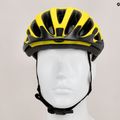 Bell Traverse matinės juodos spalvos hi-viz dviratininko šalmas 9