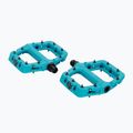 Dviračio pedalai RACE FACE Chester Small turquoise