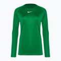 Moteriški termoaktyvūs marškinėliai ilgomis rankovėmis Nike Dri-FIT Park First Layer LS pine green/white