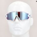 Oakley Jawbreaker poliruoti balti/prizm snow sapphire dviratininkų akiniai 0OO9290 7