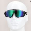 Oakley Jawbreaker pilki rašalo/prizmės kelio nefrito spalvos dviratininkų akiniai 0OO9290 7