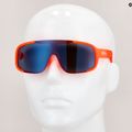 Vaikiški dviratininkų akiniai POC Aspire POCito fluo orange translucent/equalizer grey space 6