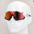 Dviračių akiniai UVEX Sportstyle 228 white black/mirror red 53/2/067/8206 11