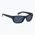 Vyriški akiniai nuo saulės Polaroid PLD 7046/S black azure/blue polarized