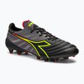Vyriški futbolo bateliai Diadora Brasil Elite Veloce ITA LPX juodi ir bordiniai DD-101.178785-D0136-43