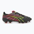 Vyriški futbolo bateliai Diadora Brasil Elite Veloce ITA LPX juodi ir bordiniai DD-101.178785-D0136-43 10