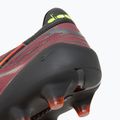 Vyriški futbolo bateliai Diadora Brasil Elite Veloce ITA LPX juodi ir bordiniai DD-101.178785-D0136-43 15