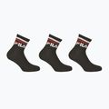 Kojinės Fila Unisex Quarter 3 Pack black 5