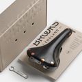 Dviračio balnelis Brooks England Swift black 8