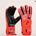 Reusch Attrakt Grip Evolution Finger Support Junior vaikiškos vartininko pirštinės raudonos spalvos 5372820-3333 9