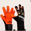 4keepers Equip Flame NC Jr vaikiškos vartininko pirštinės juoda/daugiaspalvė 8