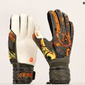 Reusch Attrakt Grip Finger Support vartininko pirštinės žalios-oranžinės 5370010-5556 10