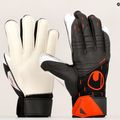 Uhlsport Speed Contact Starter Soft vartininko pirštinės juodai baltos 101126901 9