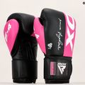 Bokso pirštinės RDX REX F4 pink/black 9