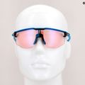 Julbo Ultimate Reactiv 1-3 High Contrast matiniai mėlyni/juodi dviratininkų akiniai 9