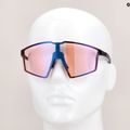 Julbo Edge Reactiv 1-3 High Contrast matiniai permatomi juodi/violetiniai dviratininkų akiniai 9