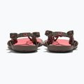 Moteriški basų kojų sandalai Xero Shoes Aqua Cloud moel/sunset coral 6