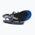 Vyriški basų kojų sandalai Xero Shoes H-Trail steel gray/blue/lolite 15