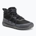 Vyriški barefoot batai Xero Shoes Scrambler Trail Mid WP juoda/asfaltas
