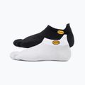 Vibram Fivefingers Athletic No-Show kojinės 2 poros juodos ir baltos S15N12PS 7