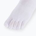 Vibram Fivefingers Athletic No-Show kojinės 2 poros juodos ir baltos S15N12PS 3