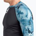 Dakine vyriški maudymosi marškinėliai Hd Snug Fit Rashguard Crew black and blue DKA651M0004 3