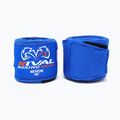 Bokso tvarsčiai Rival Mexican Handwraps 457 cm blue