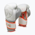 Bokso pirštinės Rival Impulse Sparring Gloves Gants white/orange 3