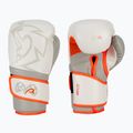 Bokso pirštinės Rival Impulse Sparring Gloves Gants white/orange