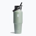 "Hydro Flask Wide Flex Straw" kelioninis terminis butelis 945 ml agavos spalvos