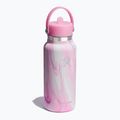 Terminis butelis Hydro Flask Wide Flex Straw Cap Jelly 945 ml pink swirl 2