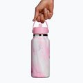 Terminis butelis Hydro Flask Wide Flex Straw Cap Jelly 945 ml pink swirl 3