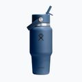 Termo gertuvė Hydro Flask Wide Flex Straw Travel 621 ml harbor blue